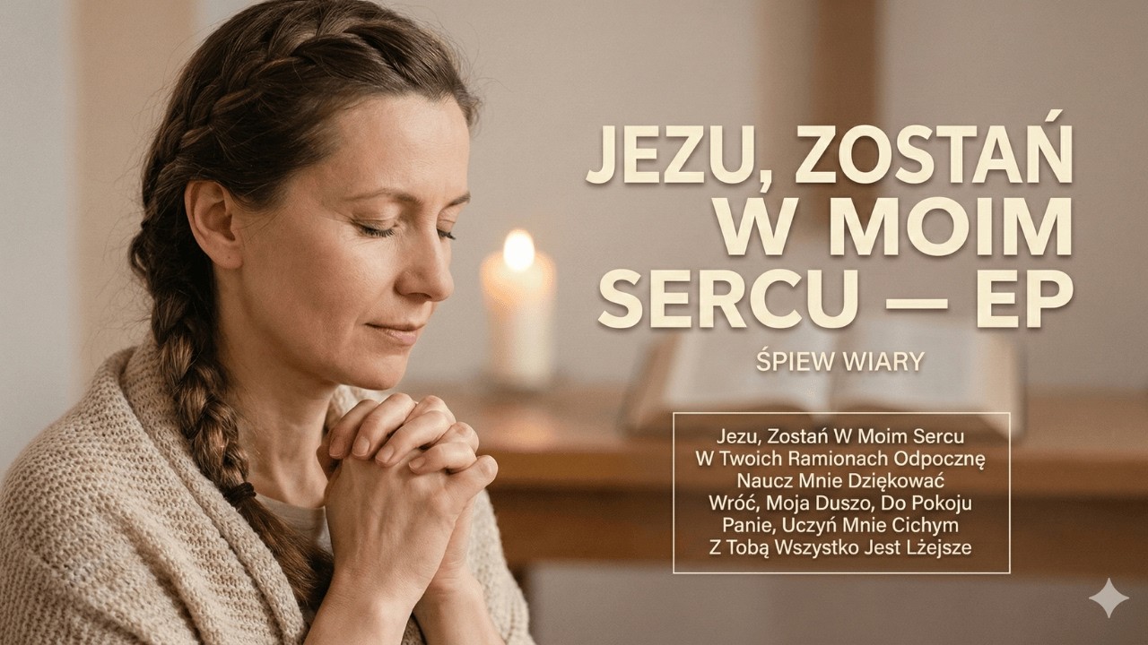 ŚPIEW WIARY — Jezu, Zostań W Moim Sercu | EP (6 Hymnów) | Pokój • Wdzięczność • Cicha Modlitwa