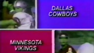 1979 Dallas Cowboys vs Minnesota Vikings Week 6 (Broadcast+Pat Summerall Commentary)