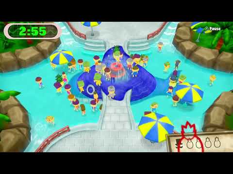 Game Wario Fruit Multi Pineapple Pool 2P 