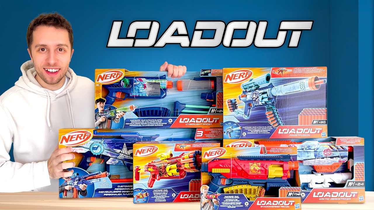 Я купил ВСЕ бластеры Nerf Loadout — какой из них вам стоит приобрести?