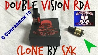 Double Vision RDA Clone by SXK Review | Better then the Twisted Messes RDA