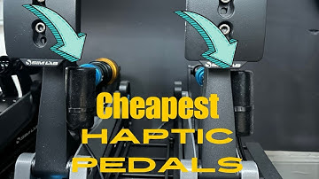 How to add Haptic Feedback to  Your Pedals for Your Sim Rig Using SimHub under $30