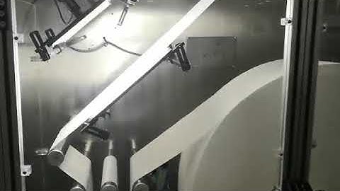 VPD400-B Fully automatic beauty facial mask making machine working in Milan