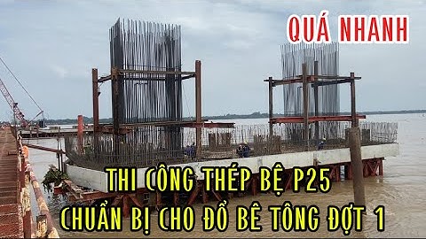 Cầu đại ngãi 1 thi công quá nhanh!