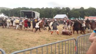 Combat de vikings Ragnard festival 2016