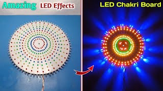 Amazing LED Effects | How to Make a LED Chakri Board | Running LED Chaser | Amazing Light Effects