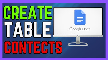 How to Create A Table of Contents In Google Docs - (Easy Guide!)