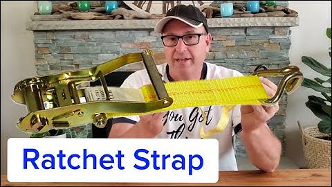 How to Use a Ratchet Strap