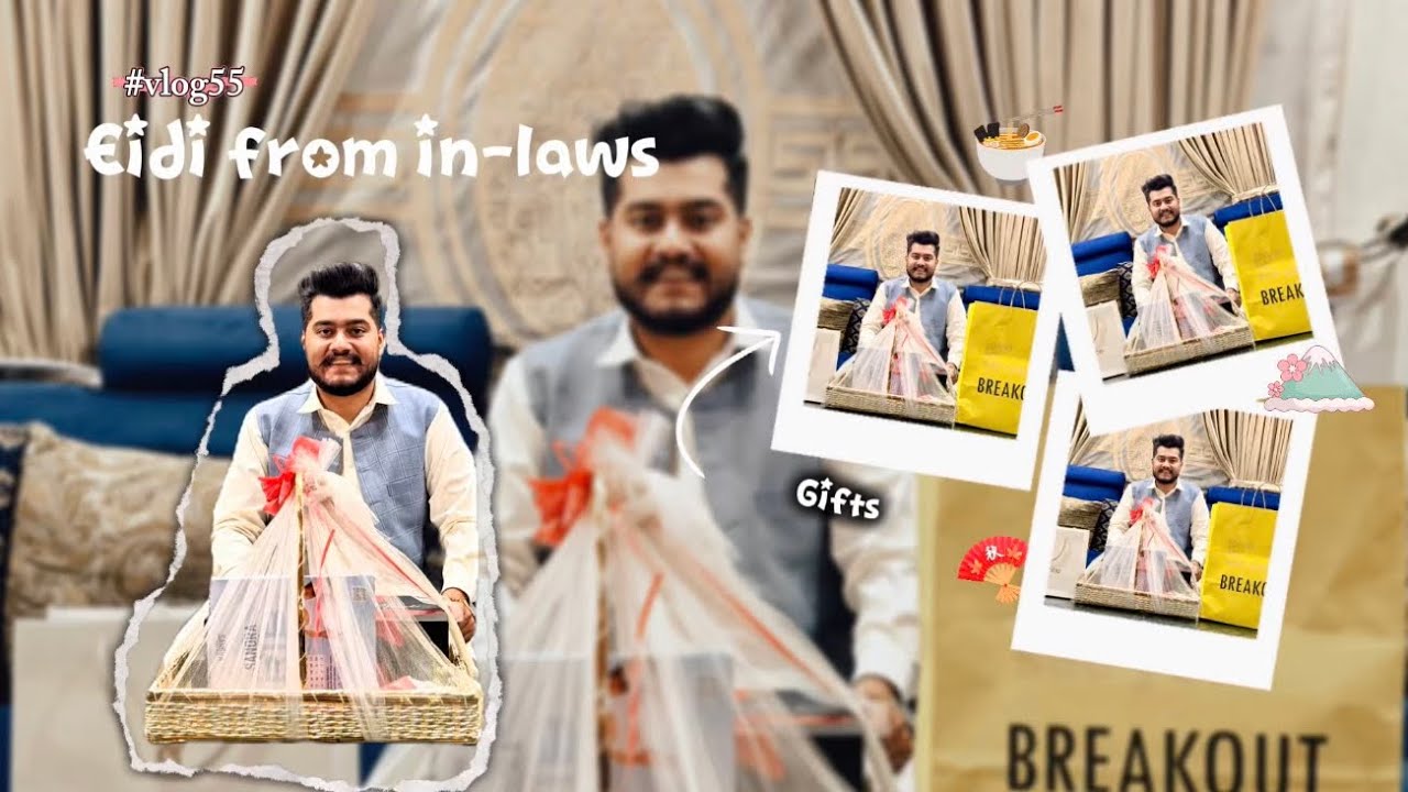 Eidi from in-laws & iftari be karwae sab aye ur bhtt khush hua ❤️🥰👀subscribe my channel ❤️