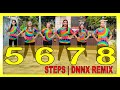 5678  steps  dnnx remix  dance workout  tiktok viral zumba