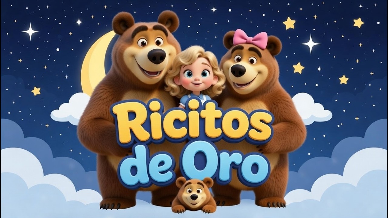 Ricitos de Oro y los Tres Osos | Cuento para Dormir 🐻✨