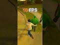 😫 КАК ВЫГЛЯДЯТ👁‍🗨 РАЗНЫЕ ФПС GTA SAN ANDREAS! #gtasa #gtasanandreas #shorts