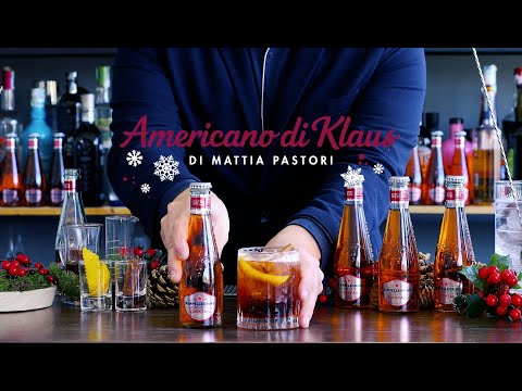 L’americano di Klaus: la ricetta di Mattia Pastori con Cocktail Sanpellegrino