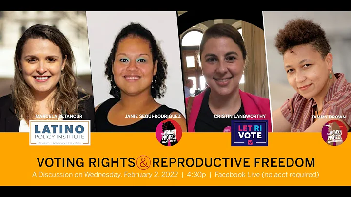 Voting Rights and Reproductive Freedom