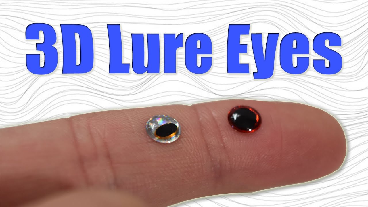 Making 3D Epoxy Lure Eyes for Fishing Lures (for Free!) 