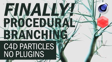 Make Complex Branching Objects in Cinema 4D | No Plugins Needed!