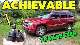 TrailBlazer Upper/Lower New Ball Joints Replacement.