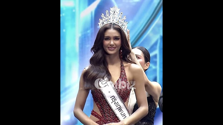 Praewwanich Ruangthong chính thức đăng quang Miss Universe Krung Thep Maha Nakhon 2025.