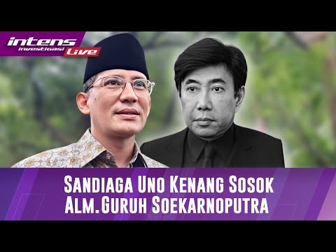 Haru! Sandiaga Uno Kenang Sosok Guruh Irianto Soekarno Putra