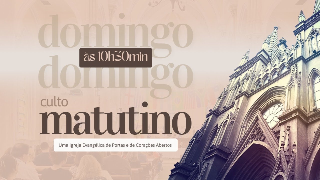 Catedral Rio | Culto Matutino | 20.04.2025