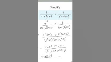 Algebraic Fractions (O Levels)