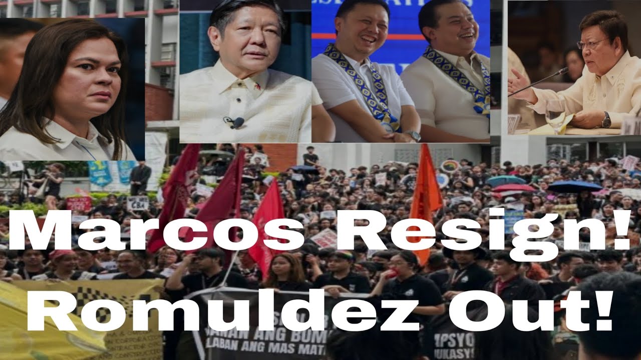 PEOPLE'S POWER NA BA! SIGAW NG TAONG BAYAN MARCOS RESIGN! ROMUALDEZ OUT! pilipinas #fyp 
