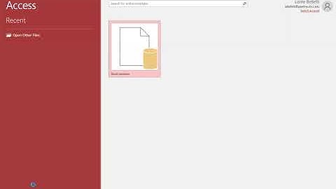 Submitting Access Textbook Assignment in SAM and Reading the Report