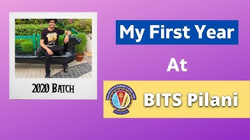 My First Year at BITS Pilani | Online Semester