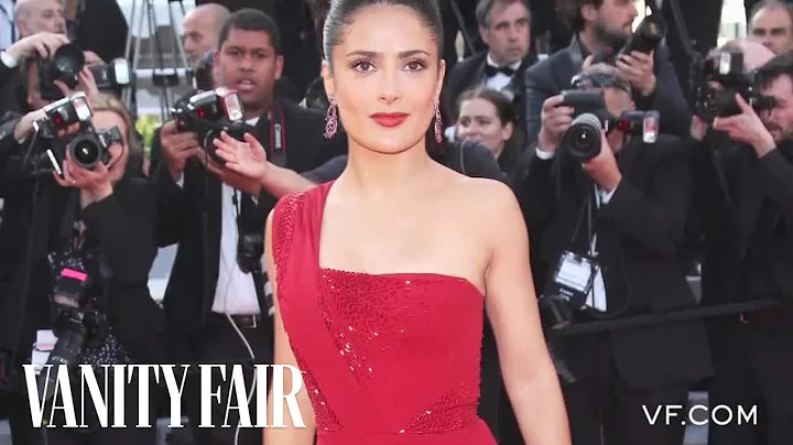 Salma Hayek - The Secrets to Her Unique Fashion & Style on Vanity Fair Hollywood Style Star