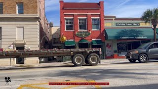 🚶🏻 Strolling Down The Boulevard In Deland Florida Going To The Best Coffee House ☕️- 4K, 60fps, HDR