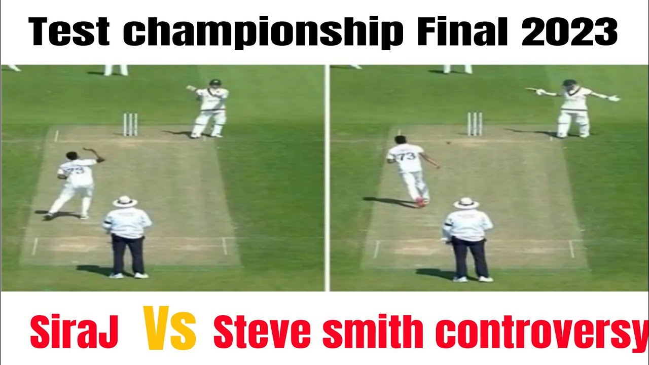 icc test championship final 2023 | steve smith vs siraj | Any news info