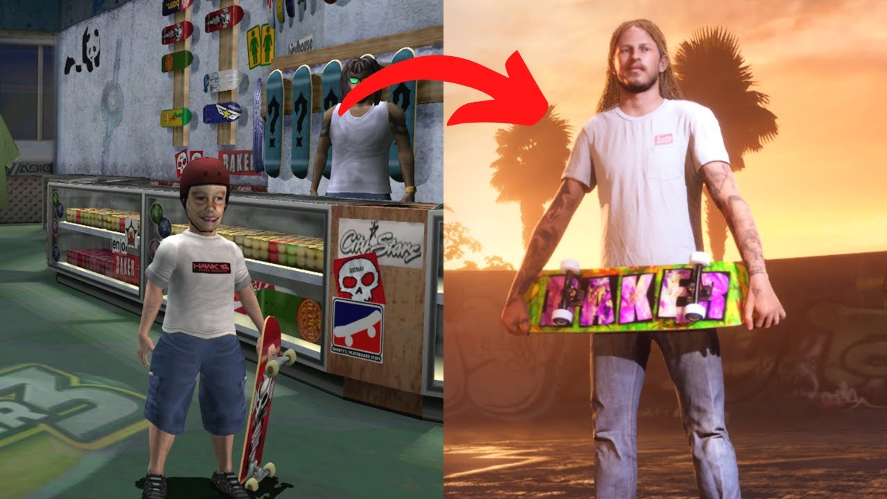 RILEY AND TONY HAWK: Evolution of Skate