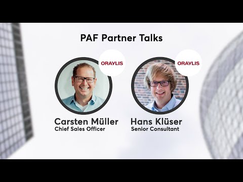 PAF Partner Talks: ORAYLIS full version