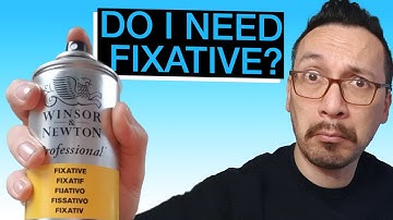 How to use fixative spray - DOs and DON