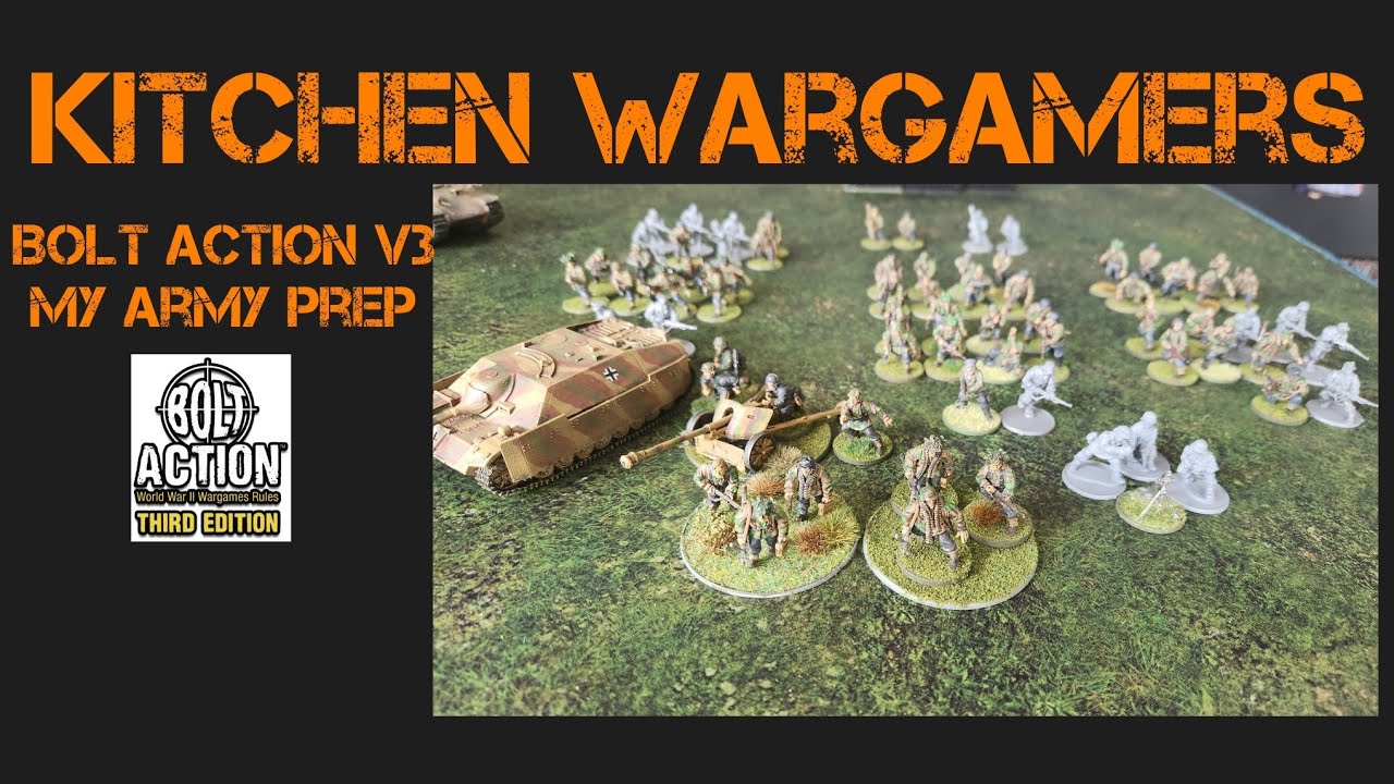 Bolt Action V3 My Army prep