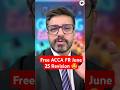 Free ACCA FR Revision June 25 #shorts