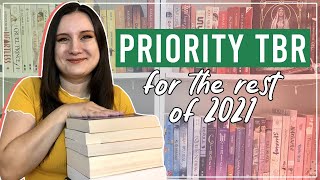 PRIORTY TBR FOR THE REST OF 2021 📚 Books and Series I Want to Read