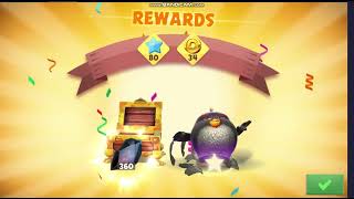 Angry Birds Evolution: Obtained Master Bomb from stage 84! screenshot 5