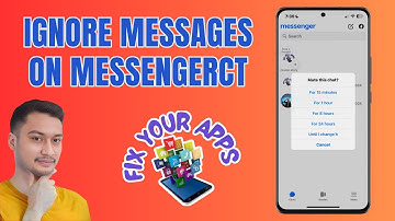 How to Ignore & Unignore Messages on Messenger - Quick Tutorial
