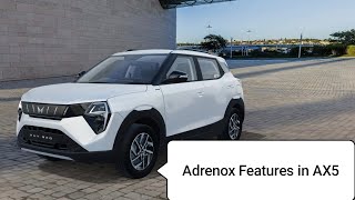 Mahindra xuv 3xo Ax5 comes with adrenox features inbuilt in this variant . #3xo #mahindra #ax5