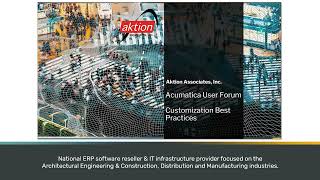 Acumatica User Form: Customization Best Practices