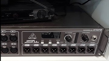 A BEHRINGER S16 PROBLEM