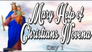 MARY HELP OF CHRISTIANS NOVENA : Day 1