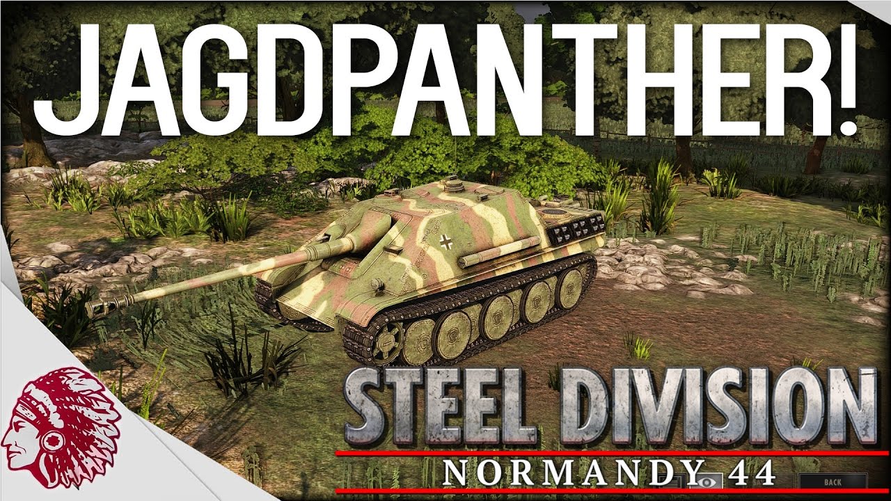 JAGDPANTHER! Steel Division Normandy 44 Beta Gameplay 4(2v2, Odon) YouTube