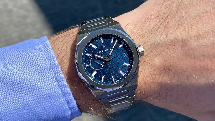 Zenith Extends Defy Skyline Collection with Ice Blue Dials