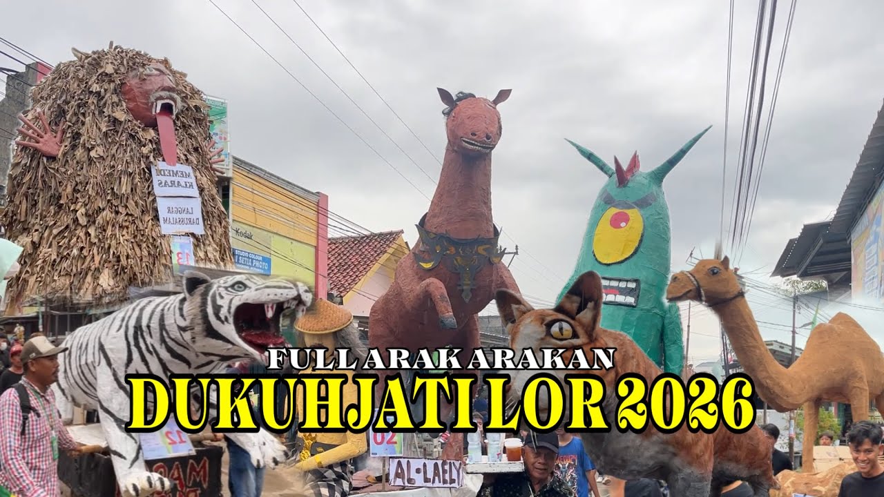 Full 🔥 ARAK ARAKAN DUKUHJATI LOR 2026 Acara madrasah AL QURANIYAH Dukuhjati - Krangkeng 