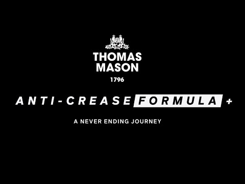 Thomas Mason - ANTI-CREASE FORMULA+ - video from Albini Group
