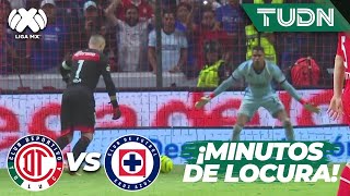 ¡DE LOCURA! 🤯 Volpi FALLÓ 2 PENALES en 5 minutos | Toluca 0-1 Cruz Azul | CL2024 -Liga Mx J17 | TUDN