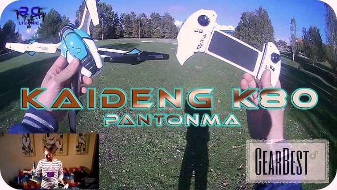 skrubbe social værdighed KAIDENG PANTONMA K80 Drone - Full Review - [UnBoxing, Inspection, Setup,  Flight Test, Pros & Cons] - YouTube