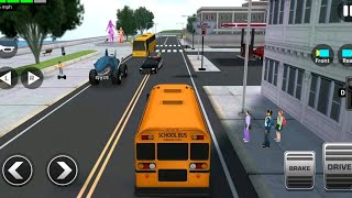 Super High School Bus Driving Game : New 2020 Simulator 3D Game And very Instring Gameplay screenshot 4